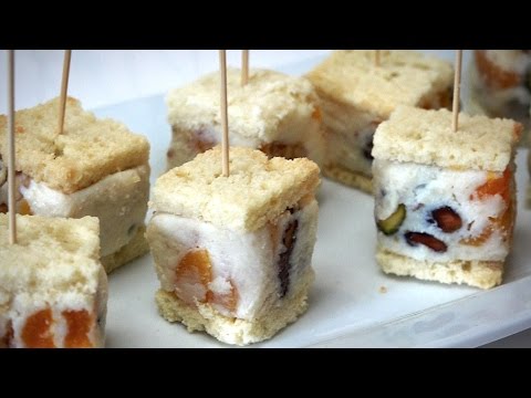 بالفيديو حلاوة بالجبن والمكسرات