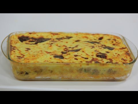 بالفيديو طريقة عمل ومقادير مكرونة بشاميل بالقوانص