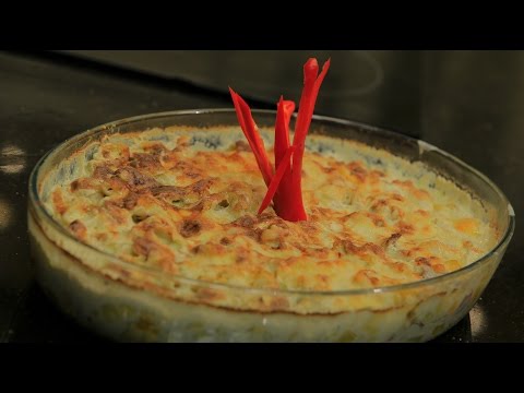 شاهد طريقة إعداد معكرونة بالقرع والبيف بيكون