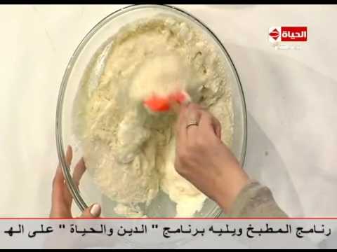 بالفيديو تعرف على طريقة إعداد بسبوسة باللوز