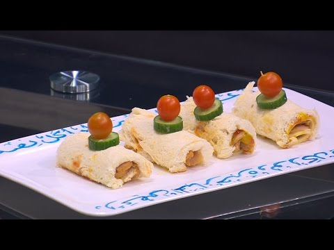 بالفيديو طريقة عمل ومقادير رول التوست بالدجاج