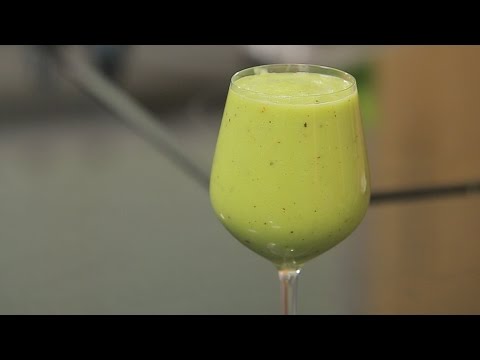 بالفيديو طريقة عمل ومقادير عصير أخضر