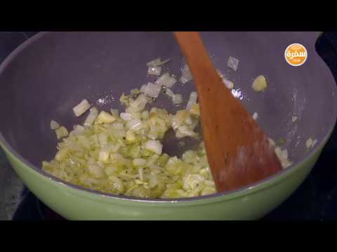 شاهد إعداد مكرونة بصوص الثوم