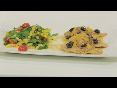 شاهد إعداد صدور دجاج بصوص البرتقال والينسون