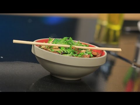 شاهد طريقة إعداد نودلز لحمة