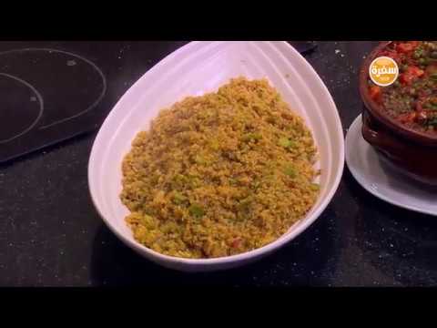 طريقة إعداد فول أخضر بالأرز والشبت