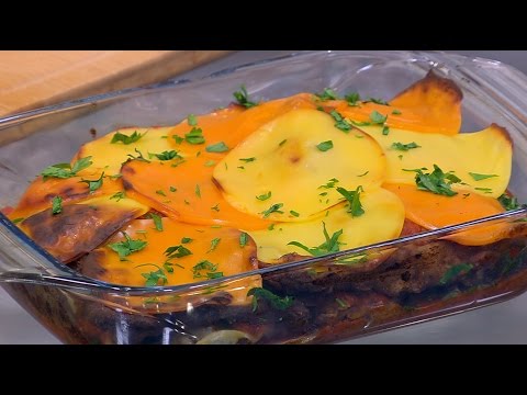 طريقة إعداد اسكالوب بصوص المارينارا والجبن المدخن