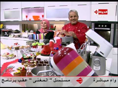بالفيديو طريقة عمل ومقادير كيكة الكريسماس
