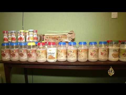 بالفيديو وجبات صحية للأطفال من الحبوب المحلية في نيجيريا