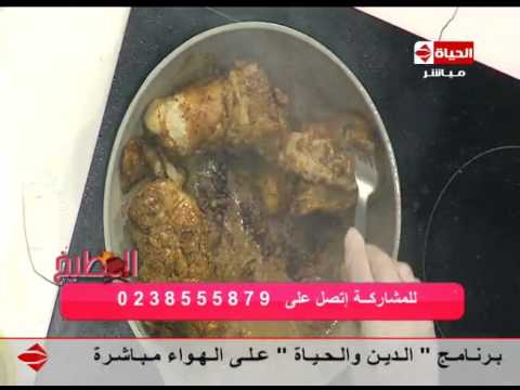 بالفيديو طريقة عمل ومقادير الديك الرومي المشوي
