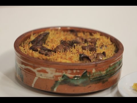 شاهد طريقة إعداد  طاجن شعريه بالكبد والقوانص