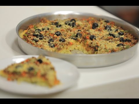 شاهد طريقة إعداد  بيتزا الأرز بشكل مختلف