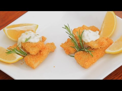 بالفيديو طريقة عمل ومقادير سمك مقلي بالبطاطس المقرمشة