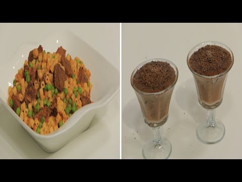 شاهد طريقة إعداد مكرونة باللحمة وتارت خضار وبصارة