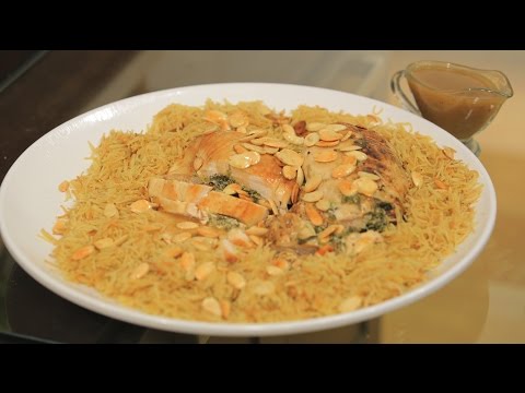 شاهد طريقة إعداد صدور رومي محشي سبانخ