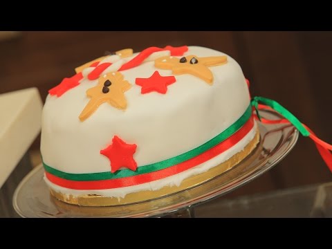 شاهد طريقة إعداد كيكة بابا نويل