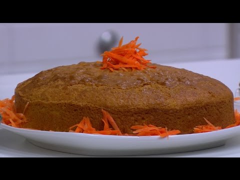 شاهد طريقة إعداد كيكة برتقال و جزر