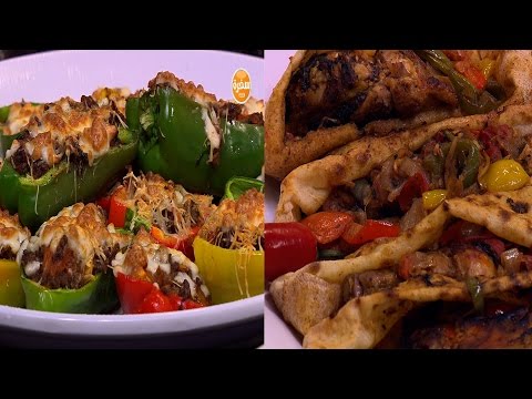 شاهد طريقة عمل دجاج مسخن و التبولة