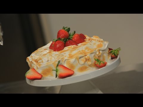 شاهد طريقة عمل تورتة البطاطا بالشكولاتة و المارينغ