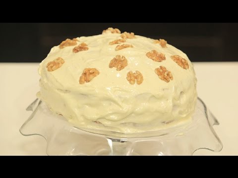 شاهد طريقة إعداد كيكة جزر