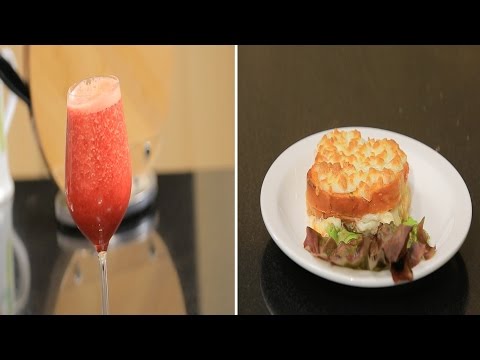 شاهد طريقة اعداد صينية توست بالصلصة وعصير التفاح بالبنجر