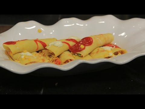 شاهد طريقة إعداد كريب الدجاج