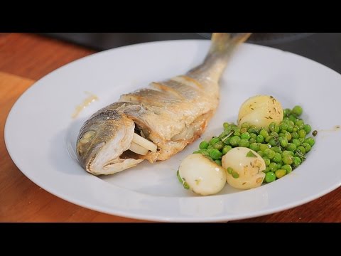 بالفيديو طريقة عمل ومقادير سمك دنيس بالريحان