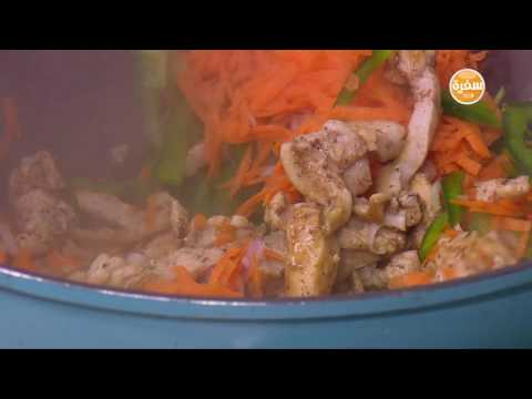 بالفيديو طريقة عمل ومقادير كريب بحشوة دجاج بالبشاميل