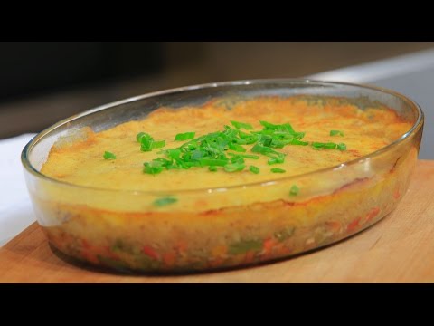 بالفيديو طريقة إعداد ومقادير صينية بطاطس بيوريه بالخضروات