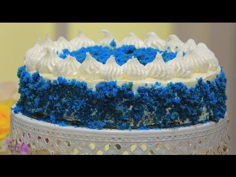 شاهد طريقة إعداد كيكة بلو فيلفت