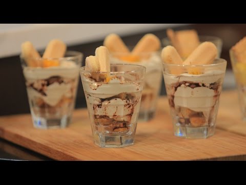 شاهد كيفية إعداد تيراميسو بالبرتقال