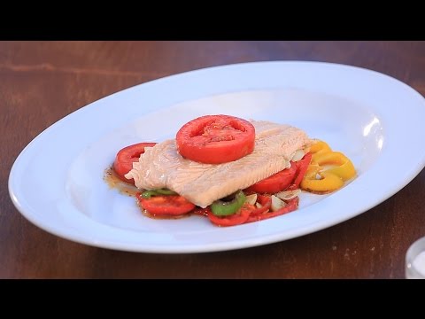 طريقة إعداد سمك سلمون مسلوق