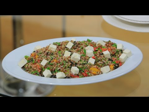 بالفيديو طريقة إعداد ومقادير سلطات متنوعة بالكينوا
