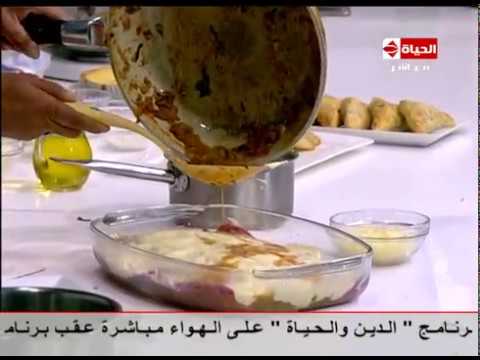 بالفيديو طريقة إعداد ومقادير لازانيا اللحم بالسبانخ 