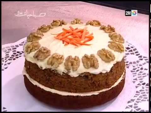 طريقة إعداد كعكة الجزر بأسلوب سهل