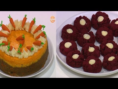 شاهد طريقة إعداد تشيز كيك وكوكيز الريد فيلفيت