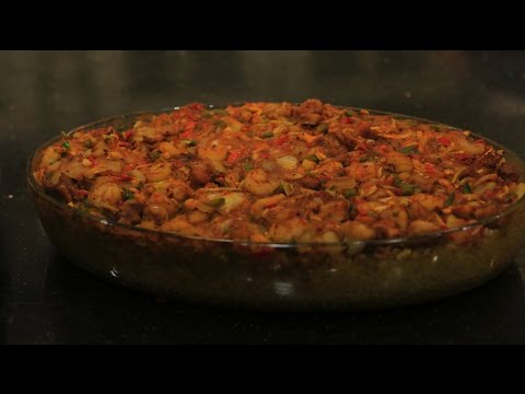 طريقة عمل طاجن صيادية بالسمك والجمبري