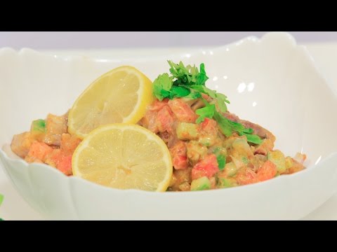 طريقة عمل سلطة فسيخ