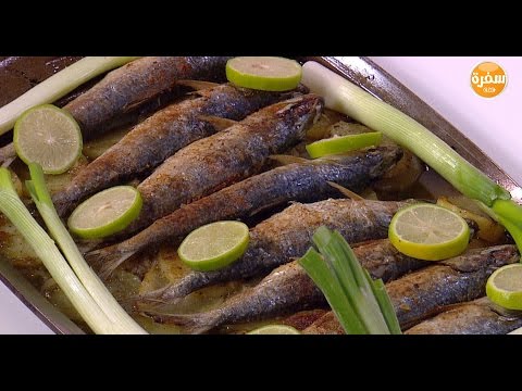 طريقة عمل صينية سردين بالبطاطس