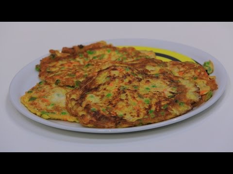 شاهد طريقة تحضير ومقادير أومليت خضار