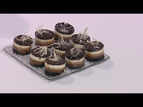 شاهد طريقة تحضير كيك موس الشوكولاتة