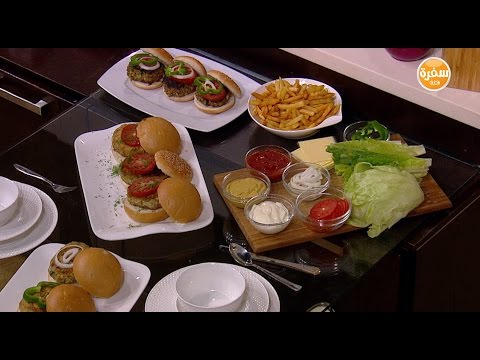 بالفيديو إعداد برغر سمك بأسلوب مختلف