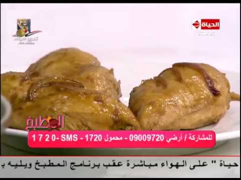 بالفيديو طريقة إعداد ومقادير الدجاج بصوص البرتقال 