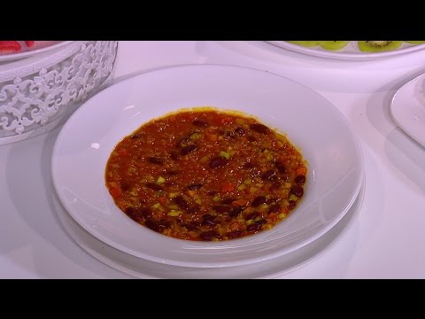 شاهد طريقة إعداد شوربة الفاصوليا الحمراء
