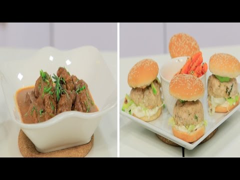 شاهد طريقة إعداد لحمة على الطريقة السويسرية  برغر رومي