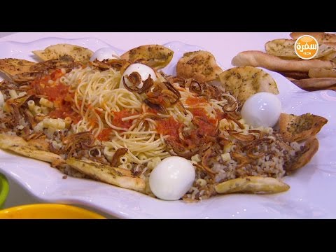 شاهد طريقة إعداد طبق الكشري المصري