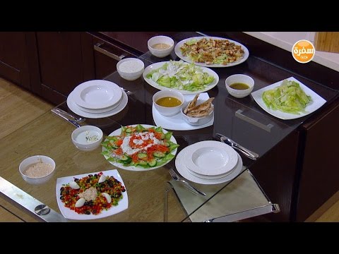 بالفيديو طريقة إعداد ومقادير تتبيلات سلطات