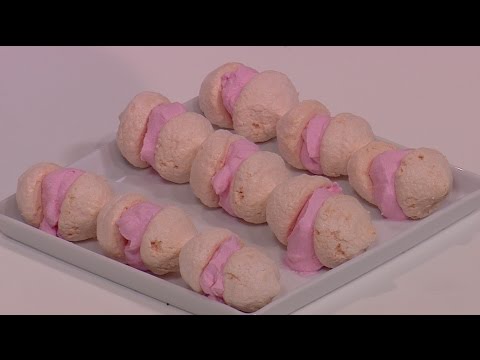 شاهد طريقة إعداد مارينغ بكريمة شربات الورد