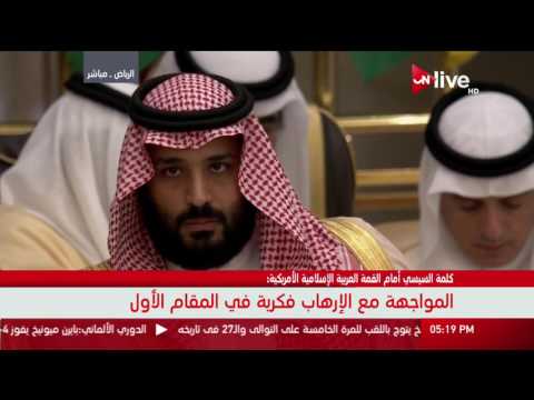 بالفيديو الملك سلمان يدعم الرؤيا المصرية لمكافحة الإرهاب