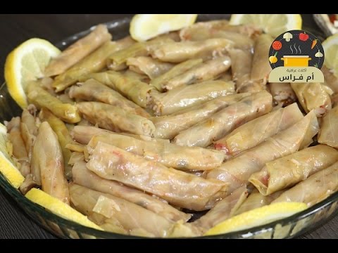 شاهد طريقة إعداد محشي اللهانة